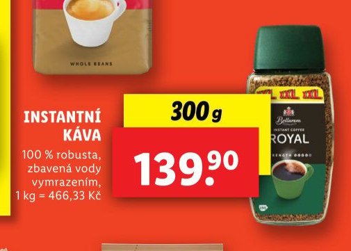Bellarom Instantní káva Royal