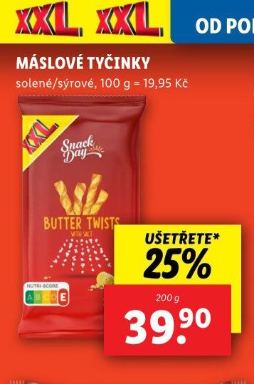 MÁSLOVÉ TYČINKY