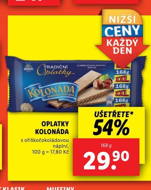 OPLATKY KOLONÁDA