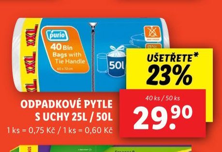 ODPADOVÉ PYTLE S UCHY