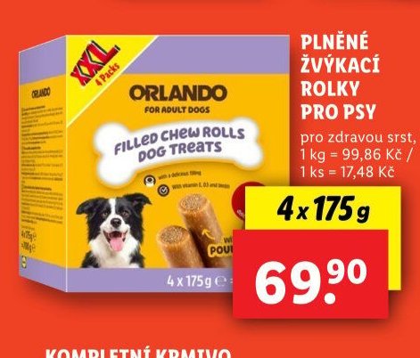 PLNĚNÉ ŽVÝKACÍ ROLKY PRO PSY