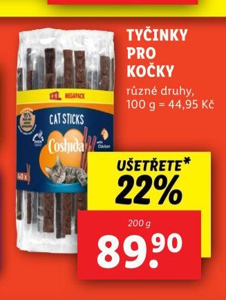 TYČINKY PRO KOČKY