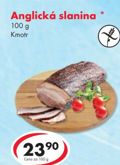 Anglická slanina Kmotr