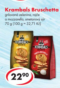 Krekry Bruschetta Krambals