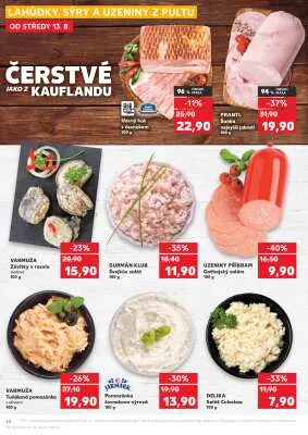 akční leták Kaufland 13.8.2025-19.8.2025