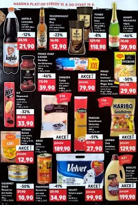 akční leták Kaufland 13.8.2025-19.8.2025