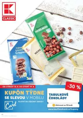 akční leták Kaufland 13.8.2025-19.8.2025