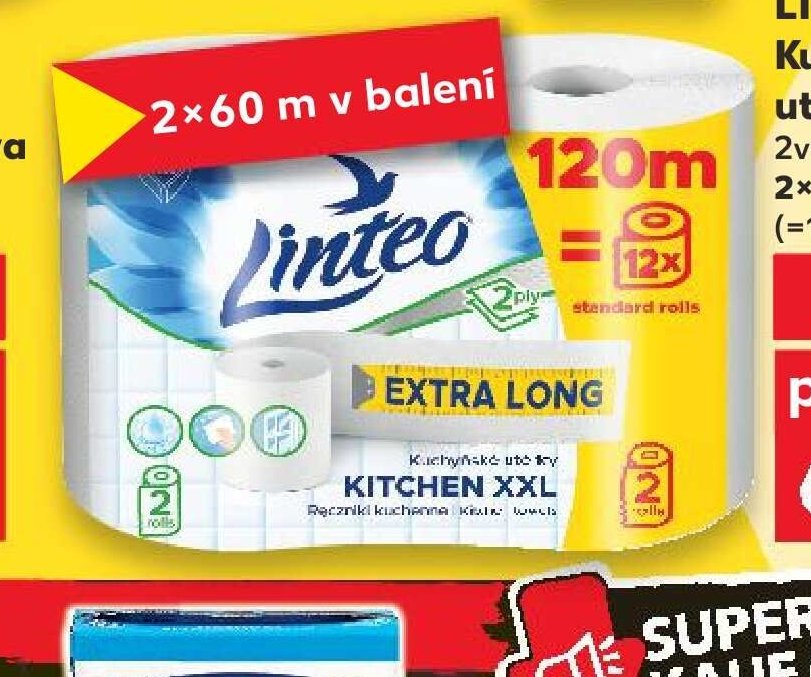 Linteo Kuchyňské utěrky XXL