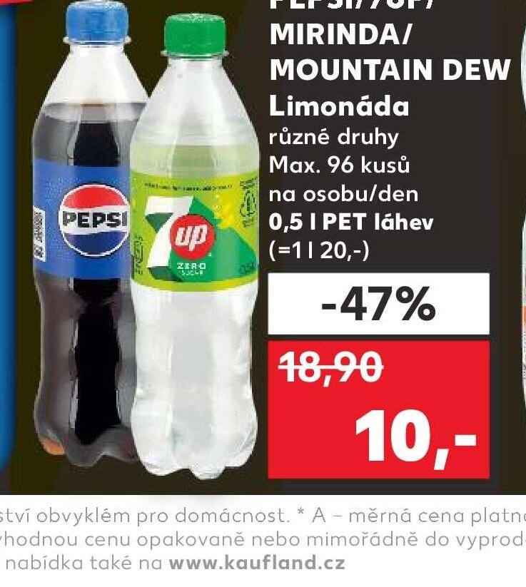 Pepsi/7Up/Mirinda/Mountain Dew