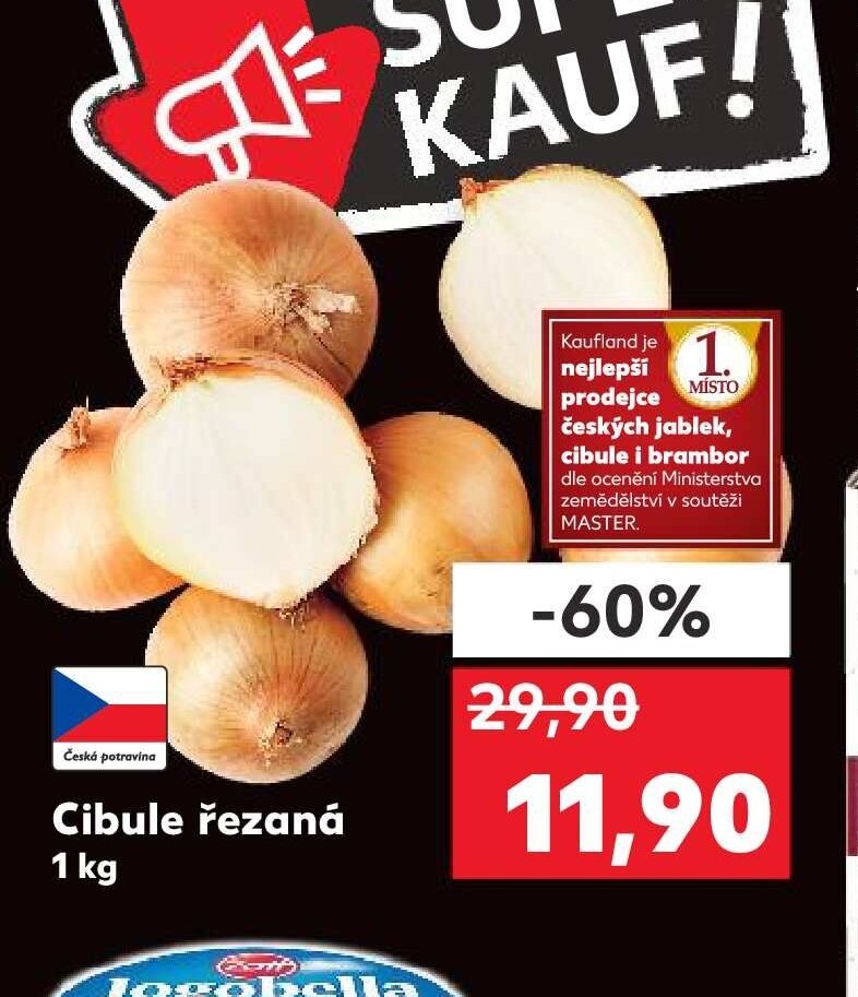 Cibule řezaná 1 kg