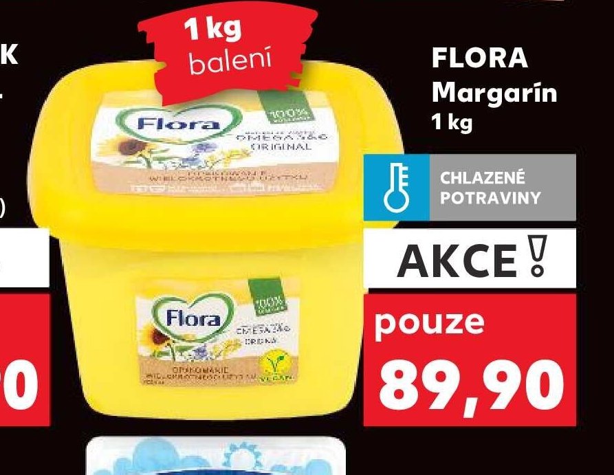 FLORA Margarín 1 kg
