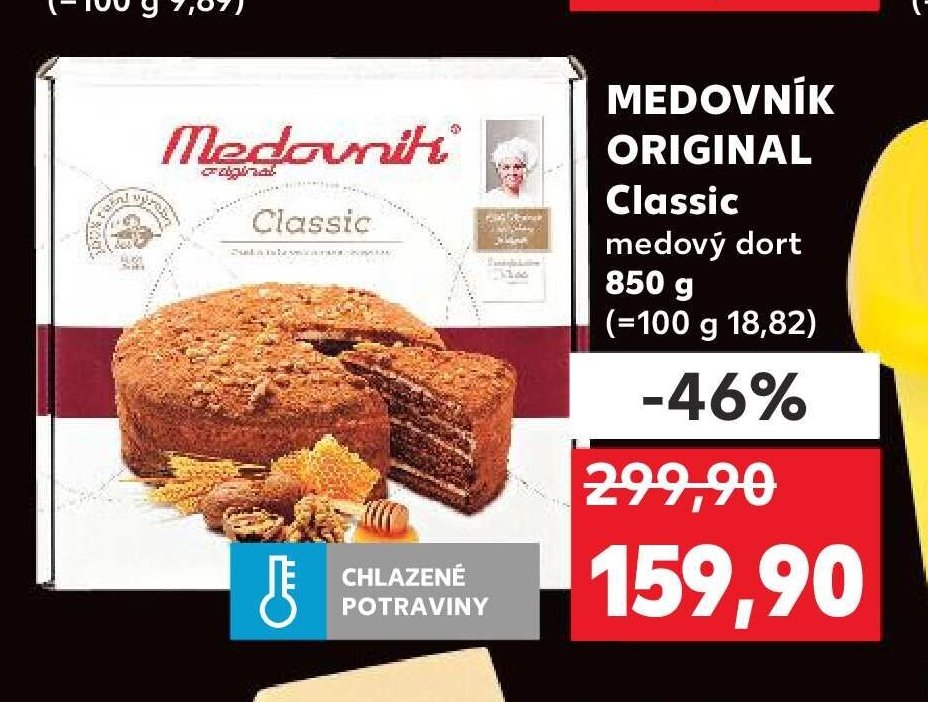 MEDOVNÍK ORIGINAL Classic medový dort 850 g