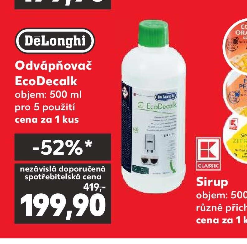 DeLonghi Odvápňovač EcoDecalk