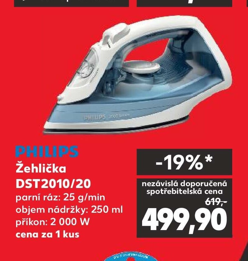 Žehlička PHILIPS DST2010/20