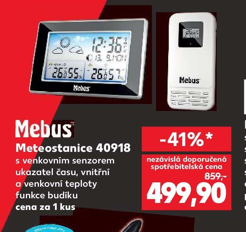 Meteostanice Mebus 40918