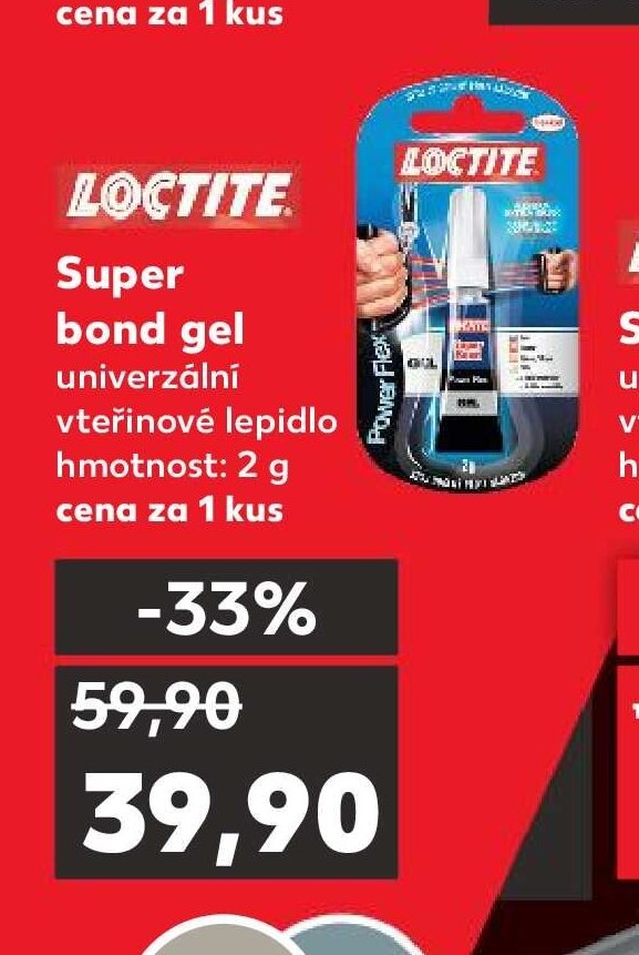 LOCTITE Super bond gel univerzální