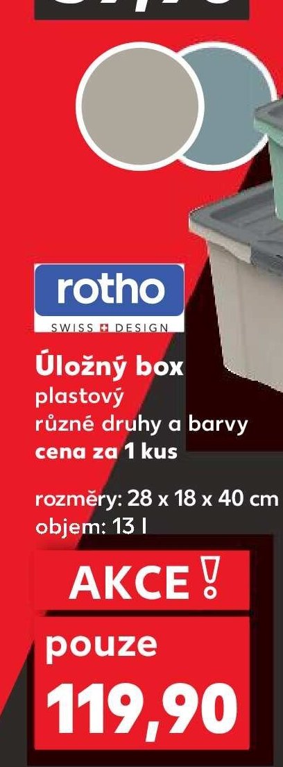 Roth o Úložný box plastový (13 l)