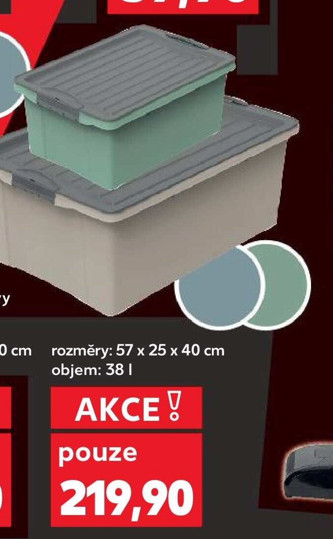 Roth o Úložný box plastový (38 l)