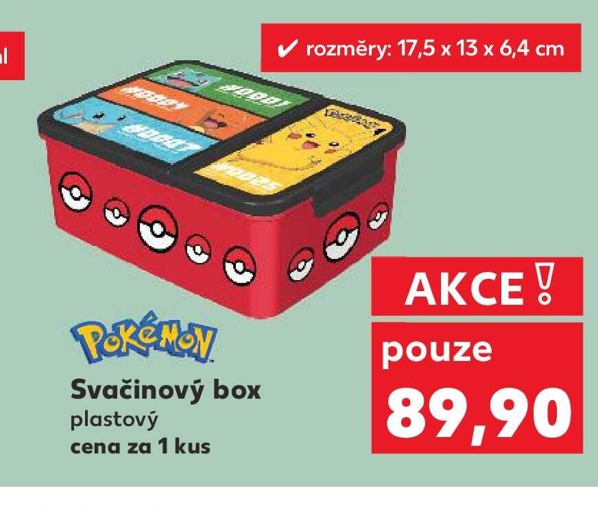 Svačinový box Pokémon