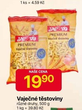 Vaječné těstoviny