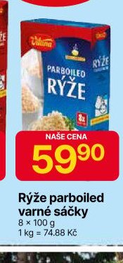 Rýže parboiled varné sáčky