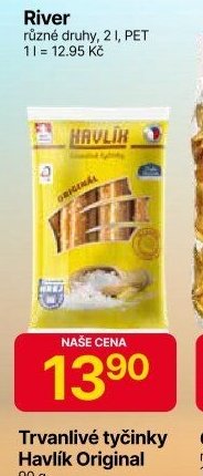 Trvanlivé tyčinky Havlík Original