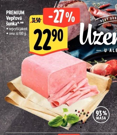 PREMIUM Vepřová šunka