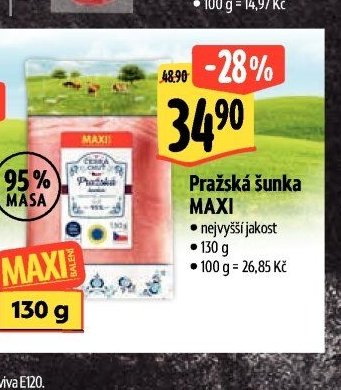 Pražská šunka MAXI