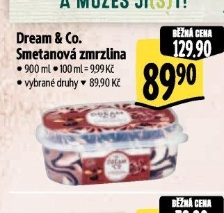 Dream & Co. Smetanová zmrzlina