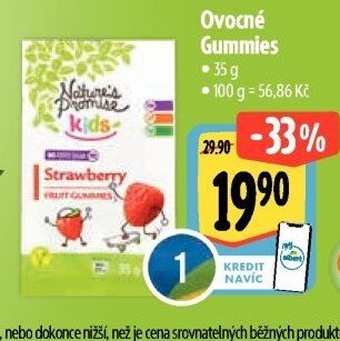 Nature's Promise Ovocné Gummies
