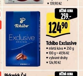 Tchibo Exclusive mletá káva