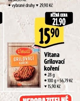 Vitana Grilovací koření