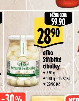 efko Stříbřité cibulky