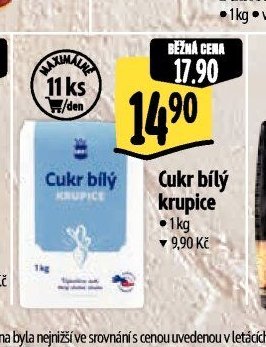 Cukr bílý krupice