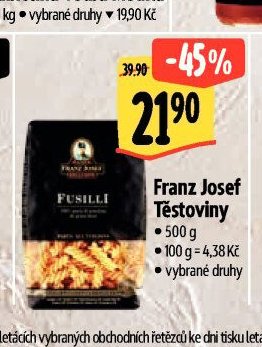 Franz Josef Těstoviny