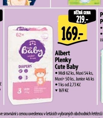 Albert Plenky Cute Baby - Albert akcniletaky.com