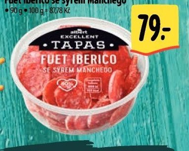 Fuet Iberico se sýrem Manchego