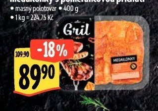Albert Marinované vepřové medailonky s pomerančovou příchutí