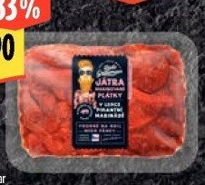 Marinovaná vepřová játra na gril