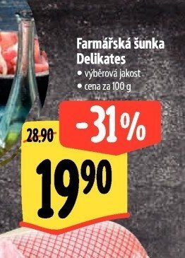 Farmářská šunka Delikates
