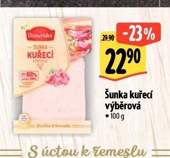 Šunka kuřecí výběrová