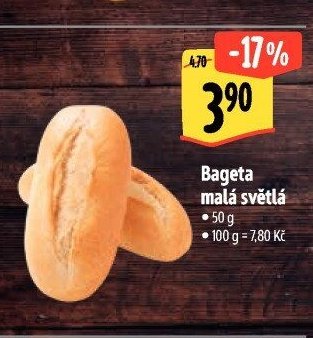 Bageta malá světlá