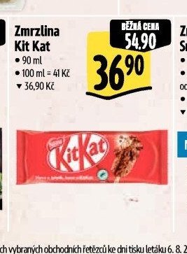 Zmrzlina Kit Kat