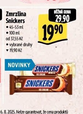 Zmrzlina Snickers