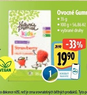 Nature's Promise Kids Ovocné Gummies