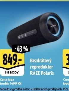 Bezdrátový reproduktor RAZE Polaris