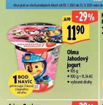 Olma Jahodový jogurt