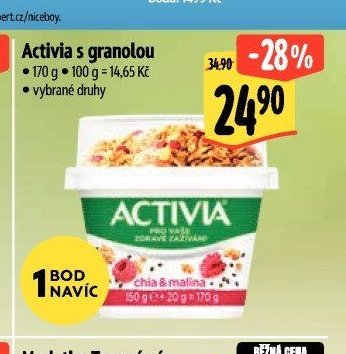 Activia s granolou