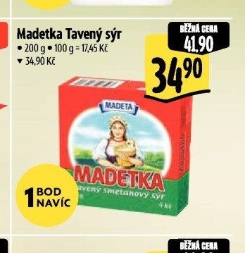 Madetka Tavený sýr