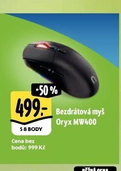 Bezdrátová myš Oryx MW400